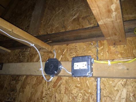 junction box location in attic|are junction boxes legal.